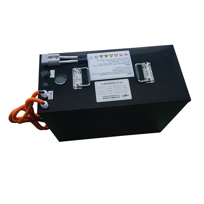 전기 포크리프트 배터리 -20C ~ 50C 4시간 충전 시간 최대 충전 전류 100A 장기 전력 빠른 충전