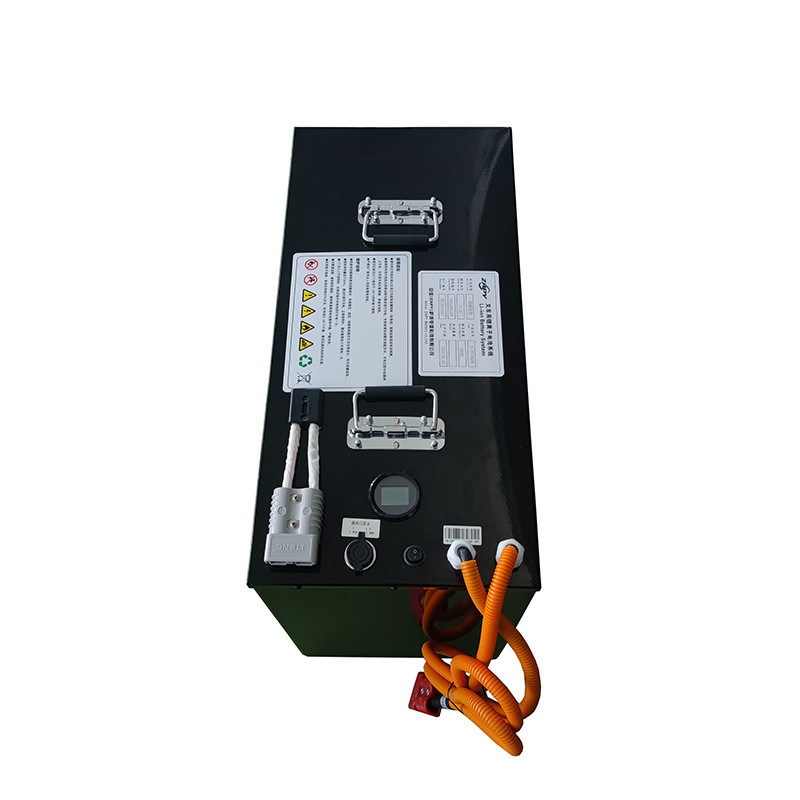 전기 포크리프트 배터리 -20C ~ 50C 4시간 충전 시간 최대 충전 전류 100A 장기 전력 빠른 충전