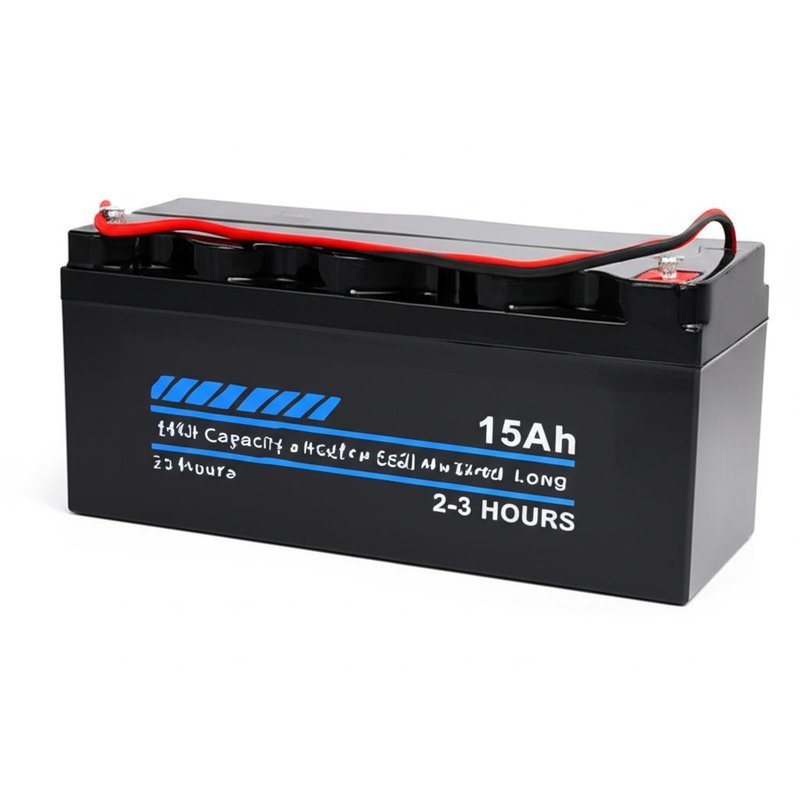 높은 용량 15Ah 전기 전동 배터리 2-3시간의 긴 충전 시간