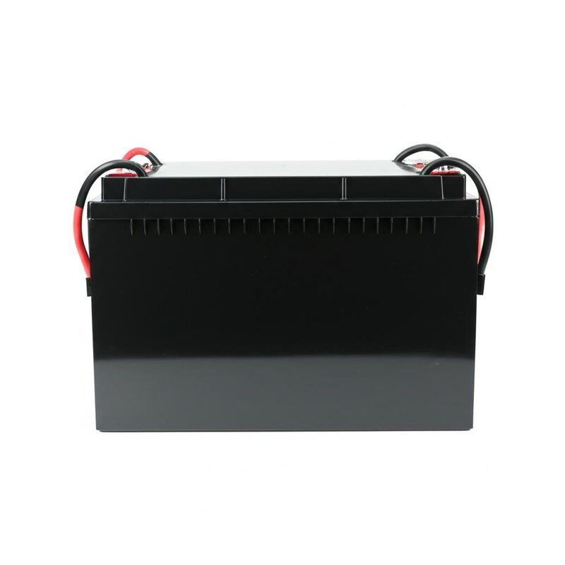 Black Electric Forklift Lithium Ion Battery 48V 17585 210mm High Capacity Long Cycle Life Battery for Material Handling